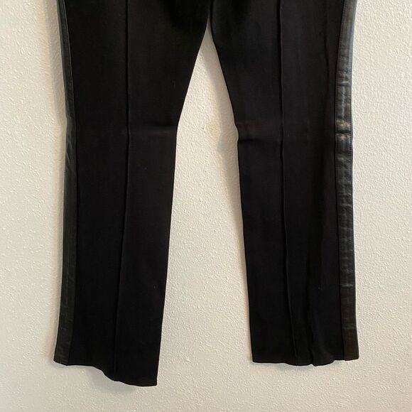 INC International Concepts Black Trousers Side Stripe Size 4 UB-11 - Picture 7 of 11